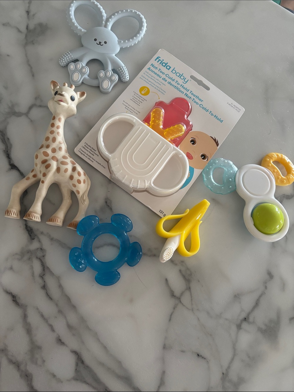 Baby Teether bundle , Sophie the giraffe Frida baby